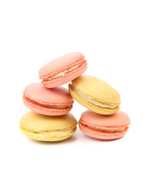Stack of macaron cakes