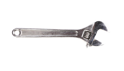Adjustable wrench isolated
