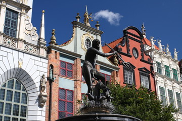 Nettuno, simbolo di Danzica - Polonia