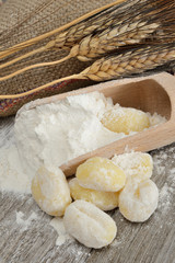 flour dumplings gnocchi