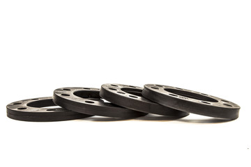 Naklejka premium Plastic HDPE Flanges from the side