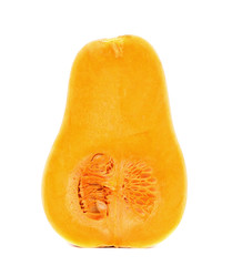 Cross section of a pumpkin.