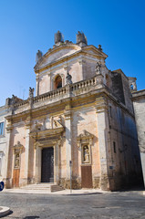 Church of Madonna del Carmine. Manduria. Puglia. Italy.