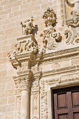 Church of St. Leonardo. Manduria. Puglia. Italy.