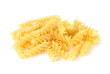 Pile of Fusilli pasta