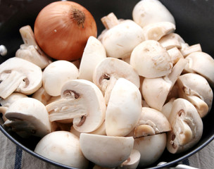 weisse champignions