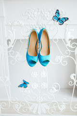 Wedding accessories, shoes