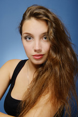 Fototapeta premium Portrait of a beautiful woman