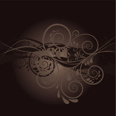 Hintergrund mit Ornamenten