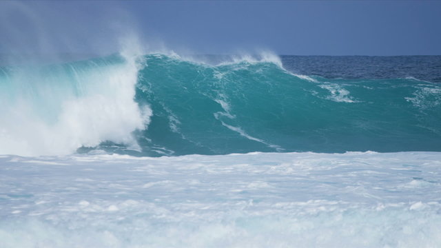 Awesome Power Surfing Ocean Waves Slow Motion 