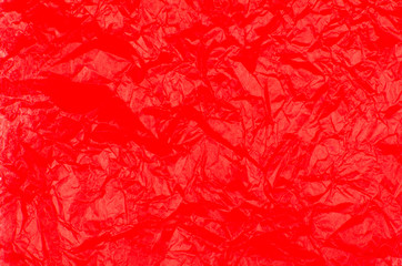 Red tissue paper