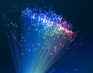 Obraz na płótnie Canvas światłowodowe sieci kablowej