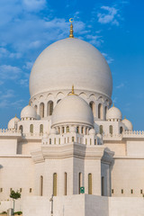 Sheikh Zayed Mosque in Middle East United Arab Emirates with ref