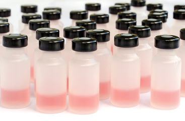 medical ampoules.