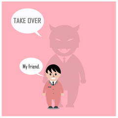 Businessman icon,business concept,vector