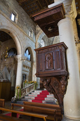 Mother Church of Manduria. Puglia. Italy.