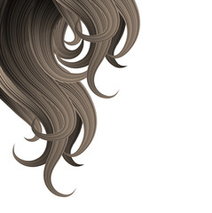 Hair style and haircare design template