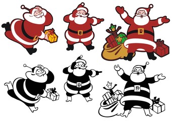 Santa Clauses