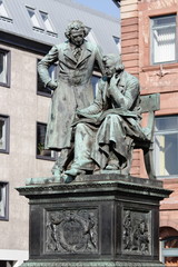 Fototapeta na wymiar Nieustraszeni bracia Grimm, notowane na giełdzie