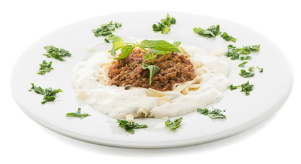 Fettucine Bolognese