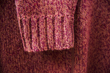 red wool texture