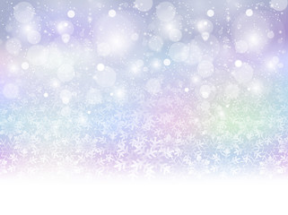 Obraz premium 雪 クリスマス 背景
