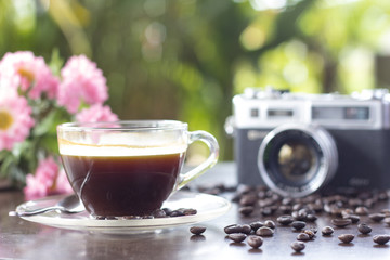 Beautiful coffee still life
