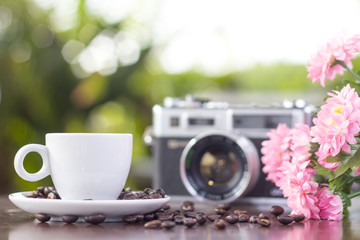 Beautiful coffee still life
