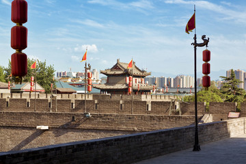 Xian - ancient city wall © lapas77