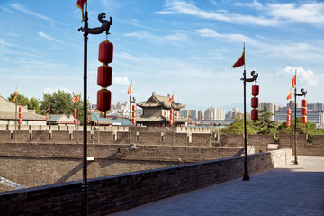 Xian - ancient city wall © lapas77