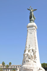 Fototapeta na wymiar Pomnik w Nicea, Francja