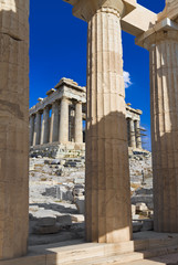 Fototapety  Wejście na Akropolu w Atenach, Grecja