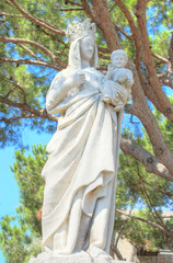 la Vierge Marie Notre Dame de la Victoire de Cannes