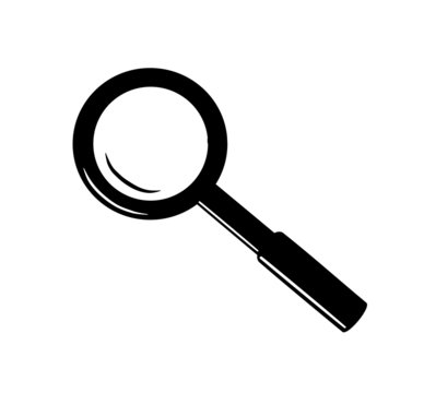 Magnifying glass - icon.