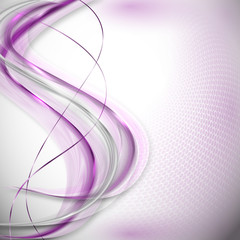 fioletowo szare smugi