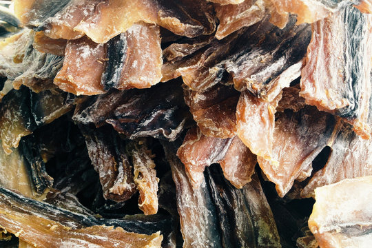 Dried shark fish, Photo captured with an iPhone