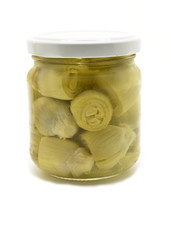 Canned artichokes