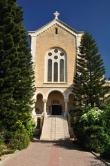 Fototapeta na wymiar Trappists monastery in Latrun area Israel