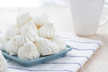 Meringue dessert.