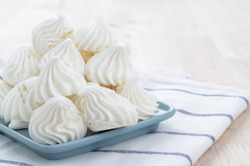 Meringue dessert.