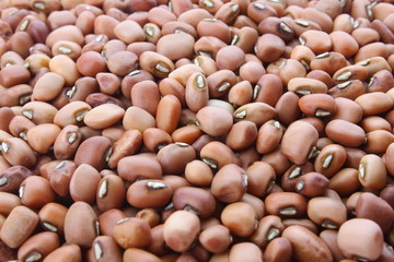 Close up of Organic cow peas.