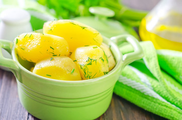 boiled potato
