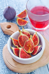 figs and juice