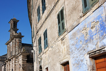 Fototapeta na wymiar Corse, penta di Casinca