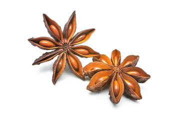 Anise isolated on white background