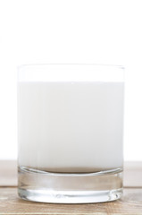 Glass of milk