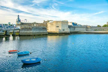 Obraz premium Concarneau en Bretagne, France