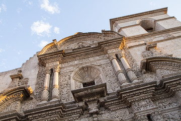 Obraz premium Iglesia de Compania, Arequipa, Peru