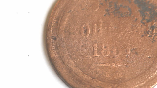 old Russian coin
