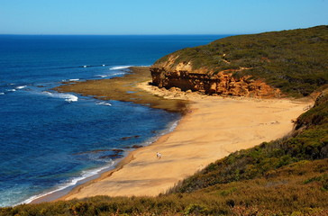 Fototapeta na wymiar Bells beach, Great Ocean Road, Australia